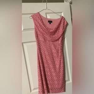 Pink lacy dress